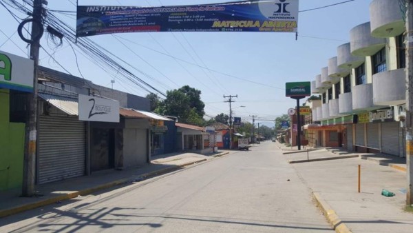 Así es el hospital móvil que instalaron en Villanueva, Cortés para pacientes con coronavirus