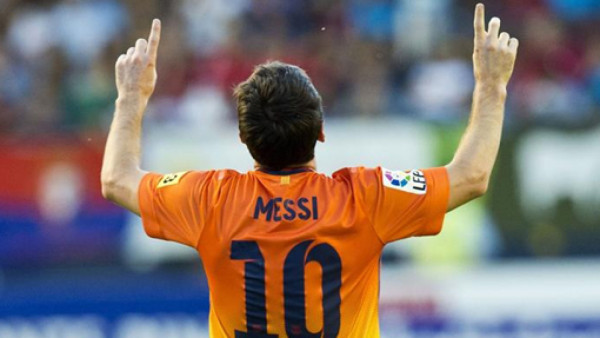 Dos fechas y Messi ya es el goleador en España