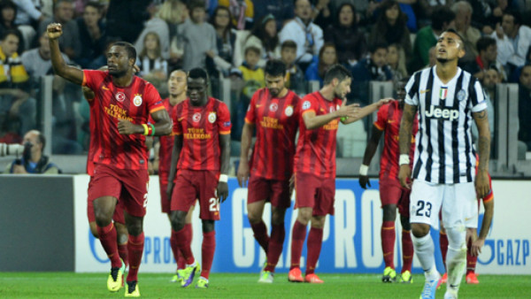 Galatasaray le sacó el triunfo de la bolsa a Juventus