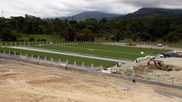 Así luce el complejo 'Wilson Palacios'