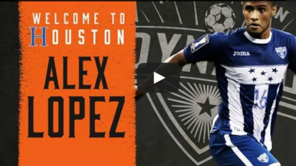 Así se dio el fichaje de Alex López por Houston Dynamo