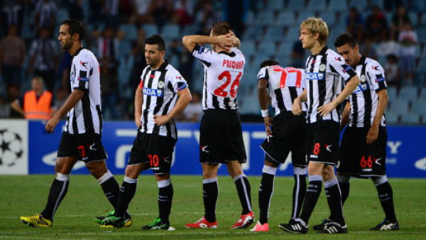 Fallido penal a lo Panenka provoca eliminación a Udinese