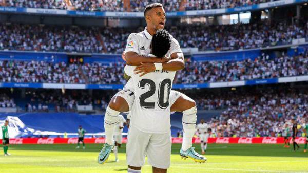 Rodrygo y Vinicius fueron los protagonistas del gol en el Real Madrid.
