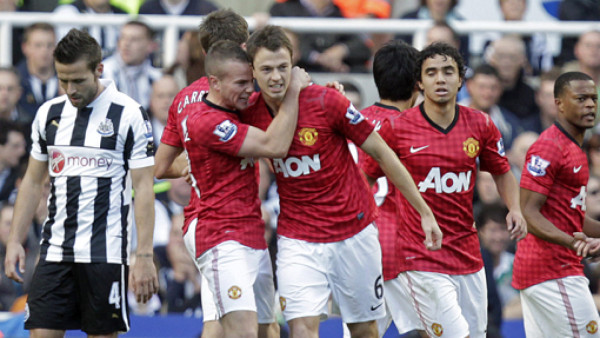 Manchester United goleó al Newcastle
