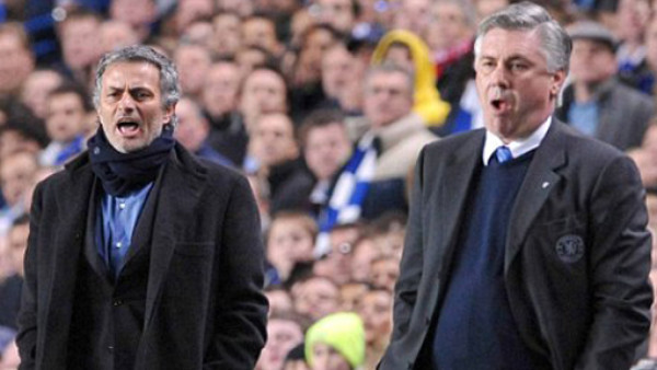 Carlo Ancelotti: 'Mourinho es una guillotina sobre mi cabeza'