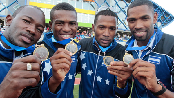 Honduras se queda con el oro en relevo 4x100