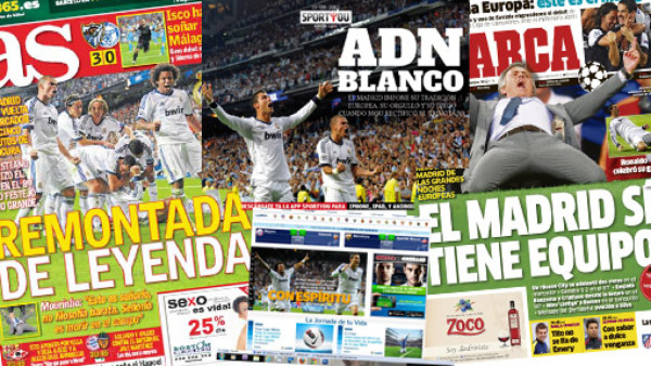 Prensa de Madrid: 'Este Real Madrid sí tiene equipo'