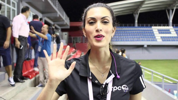 Alessandra Mezquita, la hermosa presentadora panameña que se ilusiona con Rusia 2018