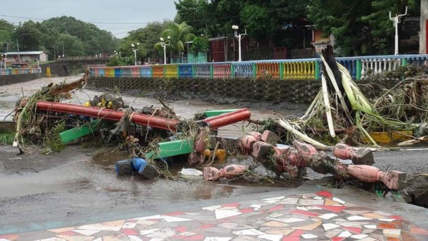 Desoladoras imágenes las que dejó el paso del Huracán Eta por el Caribe Norte de Nicaragua