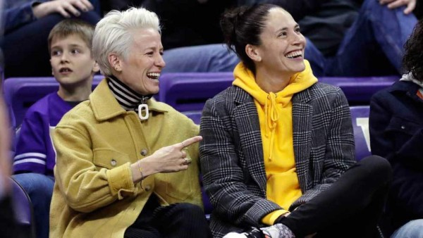 Le dio el sí: Megan Rapinoe se compromete con su novia, la romántica forma en que se lo pidió&nbsp;&nbsp;&nbsp;