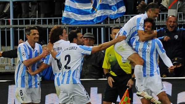 Málaga despacha al Porto y clasifica a cuartos de Champions