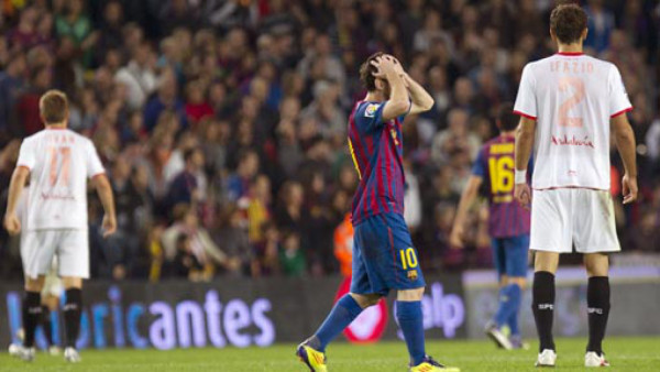 Messi le da el liderato al Real Madrid