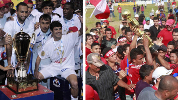 Casi 100 copas de diferencia entre Olimpia y Real Sociedad