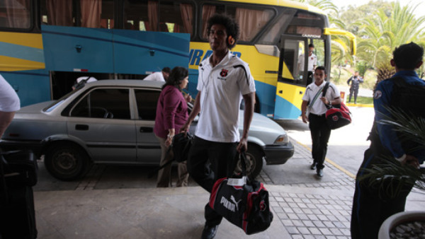 Alajuela arribó a Honduras decidido a vencer al Motagua