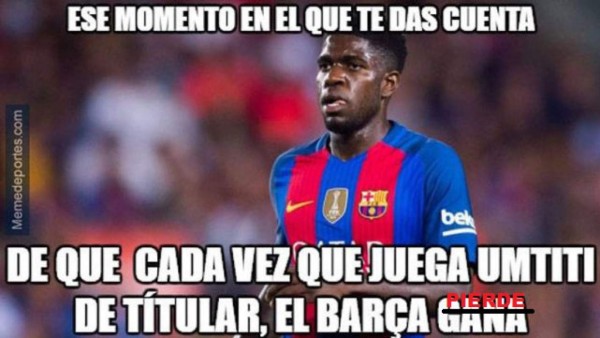Messi, Umtiti y el Barcelona protagonistas de los memes tras el sufrido pase a semis de Copa del Rey &nbsp;&nbsp;