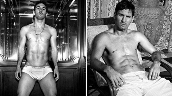 Lionel Messi modela ropa interior de Dolce