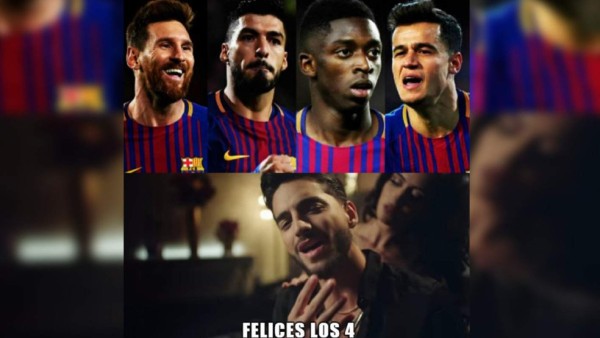 ¡Durísimos memes! Suárez y Lenglet, los más burlados tras el empate Barcelona-Girona