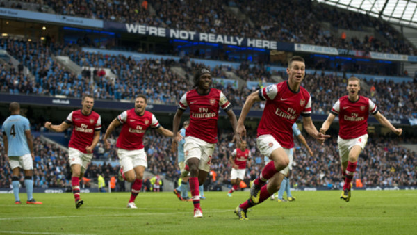 Arsenal saca importante empate ante Manchester City.