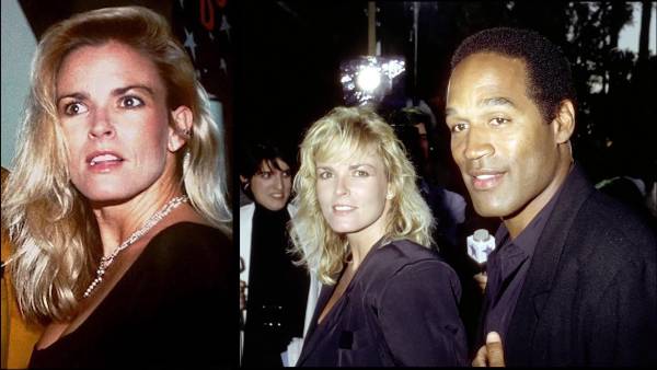 <b>Nicole Brown y O.J. Simpson.</b>