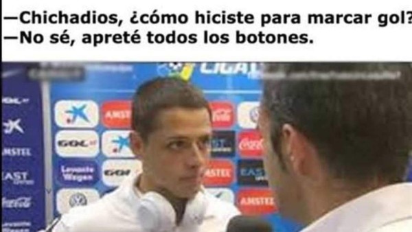 Chicharito Hernández maravilla con sus goles y arrasa en memes