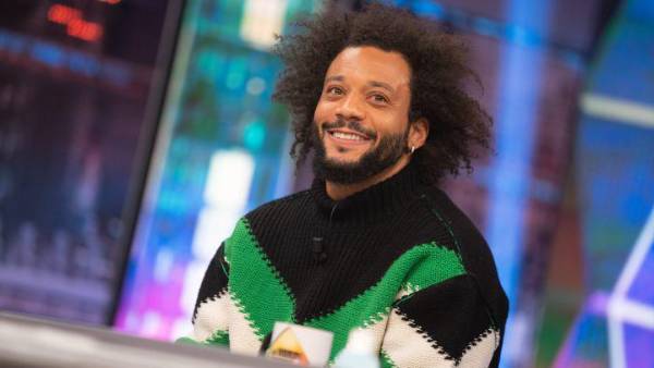 Marcelo durante su entrevista para El Hormiguero en España.