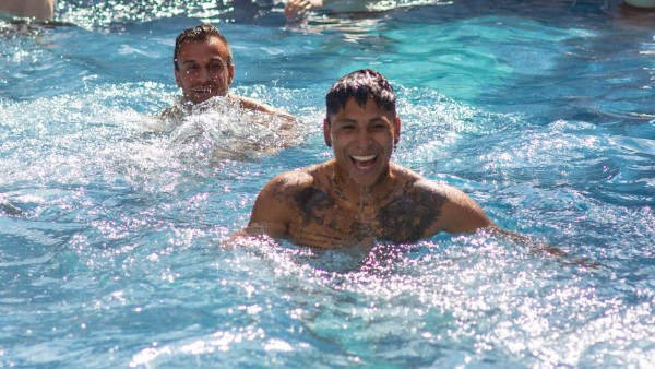 ¡Piscina, sol y risas! Así disfrutan los jugadores del Seattle Sounders en San Pedro Sula