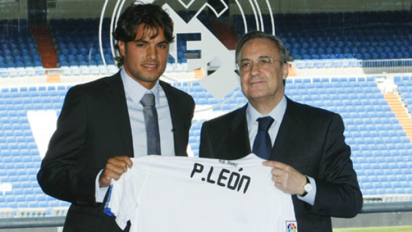 Real Madrid presentó a Pedro León