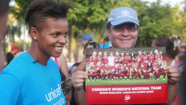 Portera de Canadá en Honduras: 'Mi objetivo es salvar vidas”