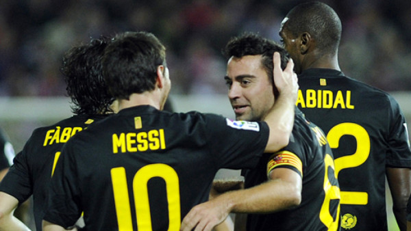 Barcelona es líder gracias a Xavi