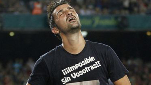 Villa regresa con gol tras ocho meses de lesión