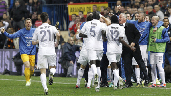 España dejó escapar el triunfo ante Francia