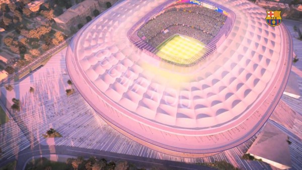 El Camp Nou se prepara para una espectacular 'cirugía estética'