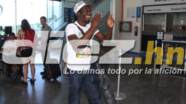 Edgar viajó para estar puntual en Palermo