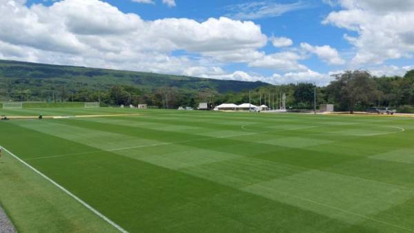 Así luce la grama del Centro de Alto Rendimiento José Rafael Ferrari.