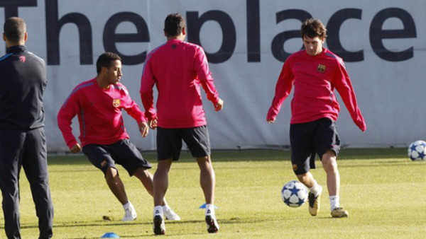 Messi viajó para enfrentar al Rubin Kazán