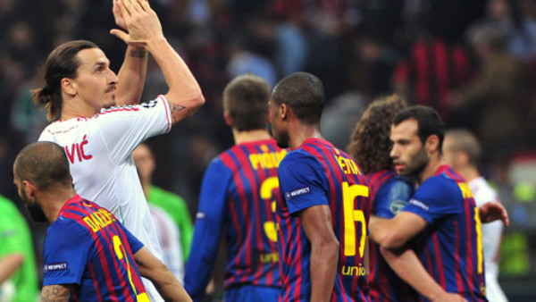 Milan-Barcelona dejan todo para la vuelta