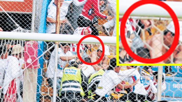 FOTOS: Así le robaron pistola a policía