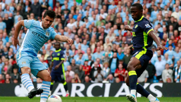 El Kun Agüero TRItura al Wigan