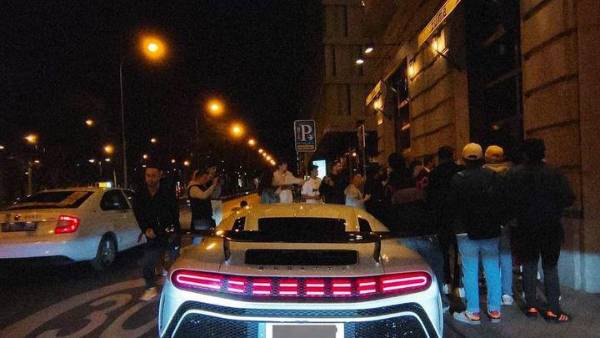 La troquita de CR7 que acelera a 100 kilómetros en 2.4 segundos, en las calles de Madrid tiene a todos boquiabiertos