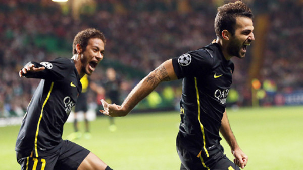 Celtic cayó ante Barcelona en Glasgow