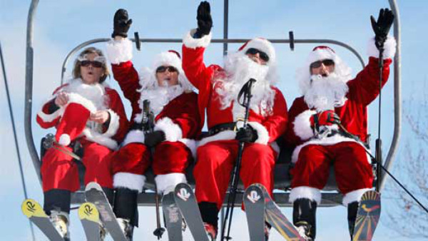 Deporte, música y diversión para celebrar la Navidad.