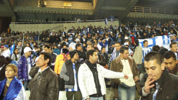 La afición de Honduras se fue desilusionada