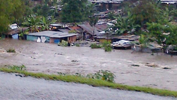 Lluvias provocan caos en Honduras