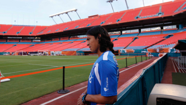 Honduras ensayó en el Sun Life Stadium