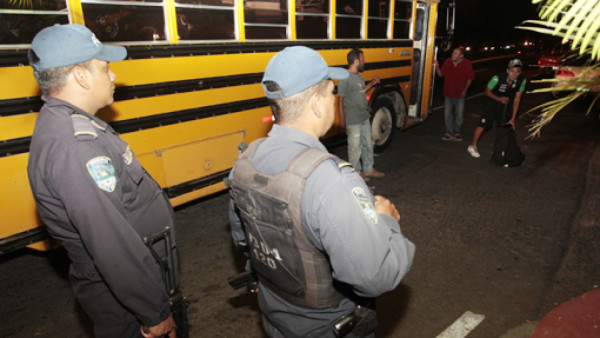 Marathón llegó a Tegucigalpa resguardado por la policía