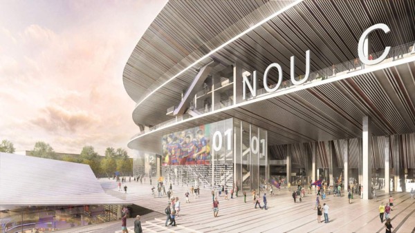 ¡ESPECTACULAR! Así planea Barcelona que sea su nuevo Camp Nou