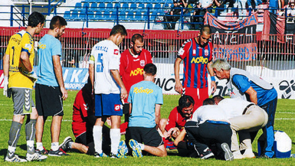 Tremendo susto dio compañero de Carlo Costly
