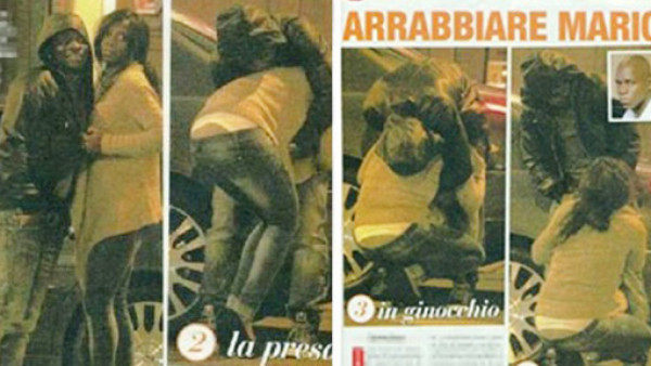 Cazan a Obi Martins en una actitud sospechosa con hermana de Balotelli