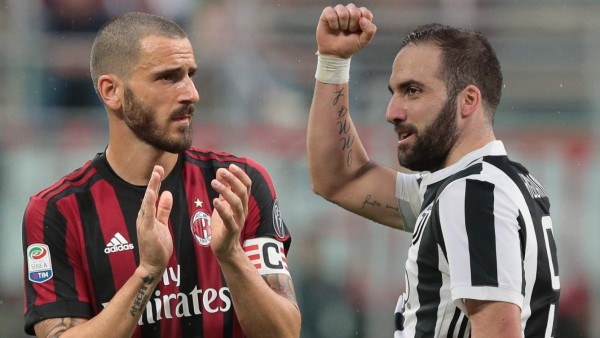 El trueque que pone a Higuaín en el Milán y la posible vuelta de Bonucci a Turín
