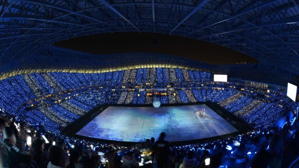 Espectacular inauguración del nuevo estadio del Monterrey